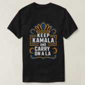 Kamala behalten und von la by el mehdi weitergefüh T-Shirt (Design vorne)