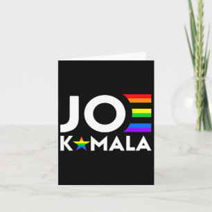 Kamala Biden Harris 2020 Gay Pride Flag Democ Karte