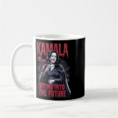 Kamala Biting The Future Vampire Kamala Harris Hal Kaffeetasse (Links)