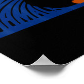 Kamala Blue Cats Wave High Heel Schuhe Stechen Poster (Ecke)