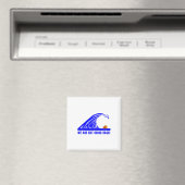 Kamala Blue Wave 2024 Magnet (In Situ (Geschirrspüler))