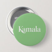 Kamala Brat Kamala Harris für den Präsidenten 2024 Button (Vorne & Hinten)