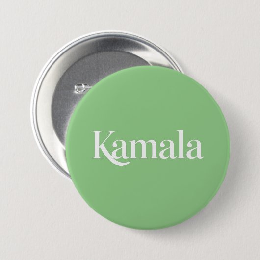 Kamala Brat Kamala Harris für den Präsidenten 2024 Button (Vorne & Hinten)