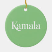 Kamala Brat Kamala Harris für den Präsidenten 2024 Keramik Ornament (Vorne)