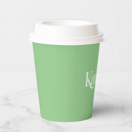 Kamala Brat Kamala Harris für den Präsidenten 2024 Pappbecher (Rechts)