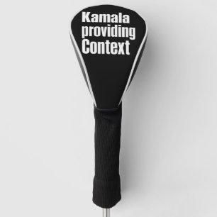 Kamala Brat Limettengrün liefert Kontext Golf Headcover