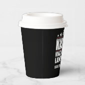 Kamala bringt Amerika wieder zum Lachen über die a Pappbecher (Rechts)