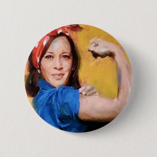 Kamala Button (Vorderseite)