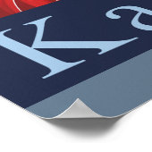 Kamala Cat 2024 US-Wahl Demokrat Poster (Ecke)