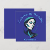 Kamala Cat Lady 2024 Ballot Thunder_Cove Einladung (Vorne/Hinten)