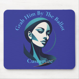 Kamala Cat Lady 2024 Ballot Thunder_Cove Mousepad