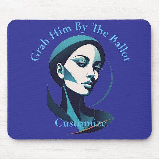 Kamala Cat Lady 2024 Ballot Thunder_Cove Mousepad (Vorne)