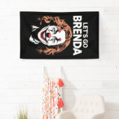 Kamala Clown Let's Go Brenda Banner (Insitu)