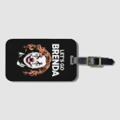 Kamala Clown Let's Go Brenda Gepäckanhänger (Vorderseite (Horizontal))