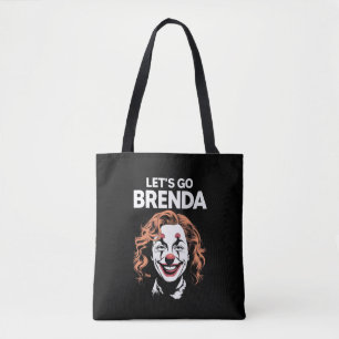 Kamala Clown Let's Go Brenda Tasche