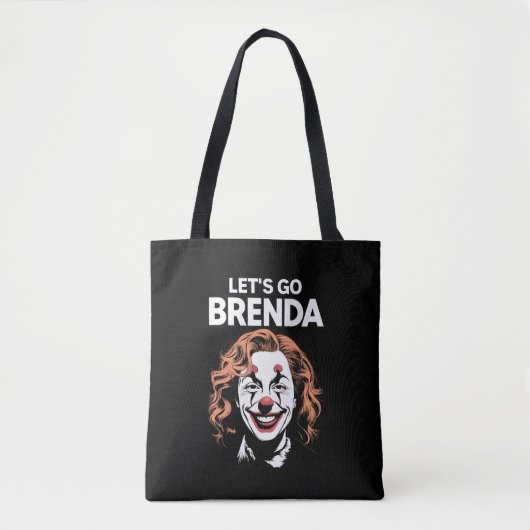 Kamala Clown Let's Go Brenda Tasche (Vorderseite)