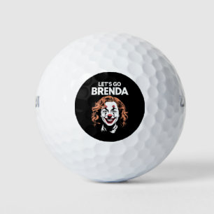 Kamala Clown Los geht's Brenda Golfball