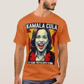 kamala cula sink your teeth into voting Election U T-Shirt (Vorderseite)