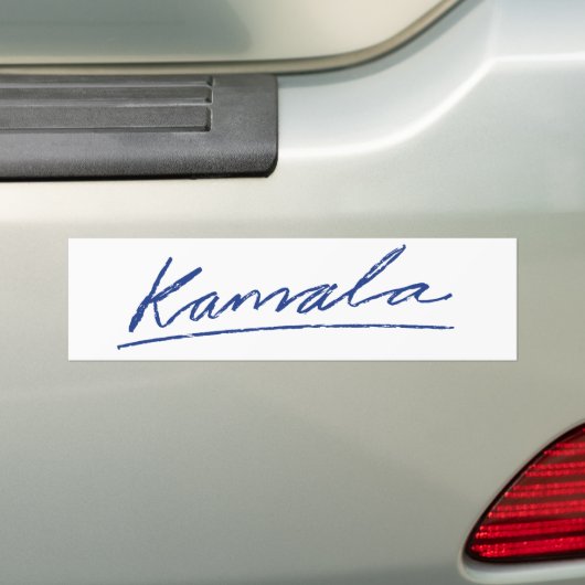 Kamala Cursive Autoaufkleber (Auf Auto)