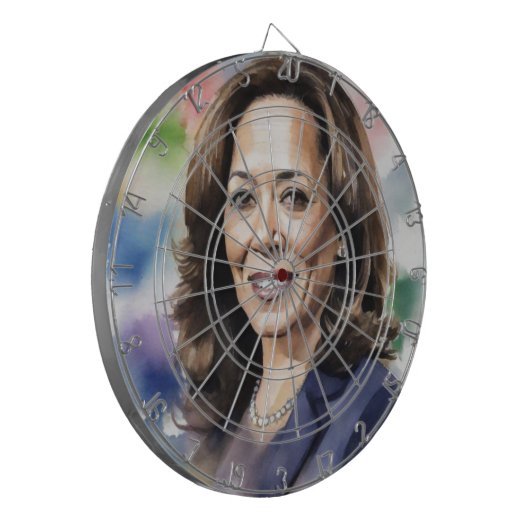 Kamala Dartboard Republikaner Trump Lover Dart Boa Dartscheibe (Vorderseite Links)