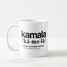 Kamala Definition - Strenge, streng geachtete Feal Kaffeetasse