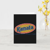 Kamala entfernt Eklige Orange Stains Funny Karte (Gelbe Blume)