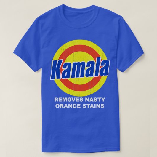 Kamala entfernt Eklige Orangenstände T-Shirt (Design vorne)