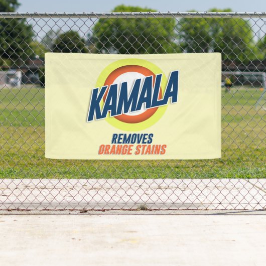 Kamala entfernt Orange Stains Banner (Insitu)
