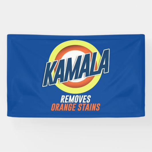 Kamala entfernt Orange Stains Banner (Horizontal)