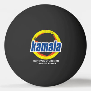 Kamala entfernt Stubborn-Orangenstains Tischtennisball