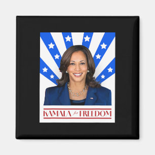 Kamala for Freedom 2024 Frau Vizepräsidentin Magnet