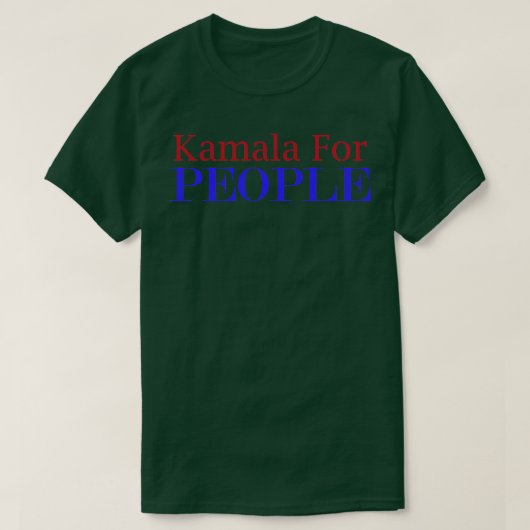 Kamala for People TShirt (Design vorne)