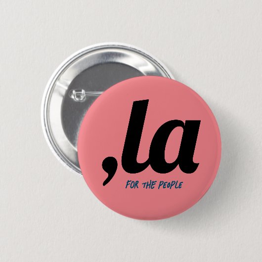 Kamala für den Knopf "Volksdemokratie" Button (Vorne & Hinten)