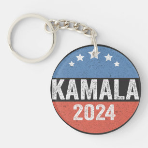 Kamala für die Wahl von Präsident Kamala 2024 Schlüsselanhänger