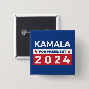 Kamala für Präsident 2024 Button