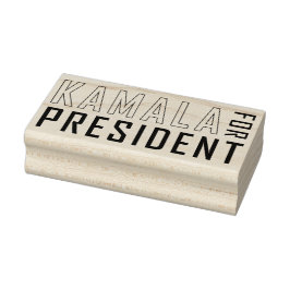 KAMALA FÜR PRÄSIDENT GUMMISTEMPEL