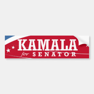 KAMALA FÜR SENATOR AUTOAUFKLEBER