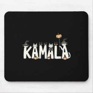 Kamala Halloween Katzenliebhaber Hexen Name Design Mousepad