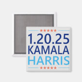 Kamala Harris 1. Frau Präsidentin 1.20.25 Magnet (Vorderseite/Rückseite)