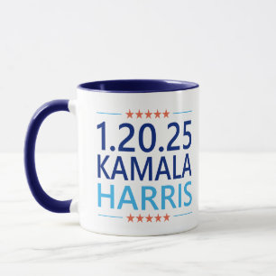Kamala Harris 1. Frau Präsidentin 1.20.25 Tasse