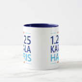 Kamala Harris 1. Frau Präsidentin 1.20.25 Tasse (Zentrum)