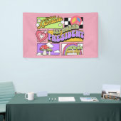 Kamala Harris 1. Frau Präsidentin Einweihung Banner (Messeveranstaltung)