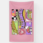 Kamala Harris 1. Frau Präsidentin Einweihung Banner (Vertikal)