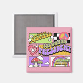 Kamala Harris 1. Frau Präsidentin Einweihung Magnet (Vorderseite/Rückseite)