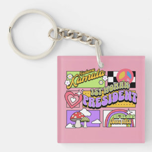 Kamala Harris 1. Frau Präsidentin Einweihung Schlüsselanhänger