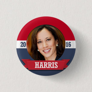 KAMALA HARRIS 2016 BUTTON