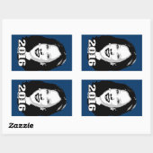 KAMALA HARRIS 2016 Kandidat Rechteckiger Aufkleber (Blatt)