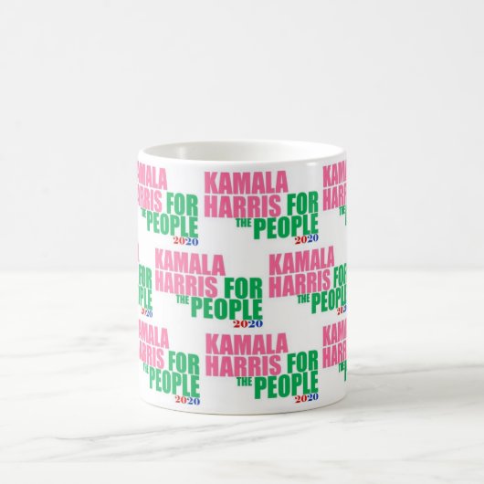 Kamala Harris 2020 ALIAS für die Leute-Fliese Kaffeetasse (Mittel)