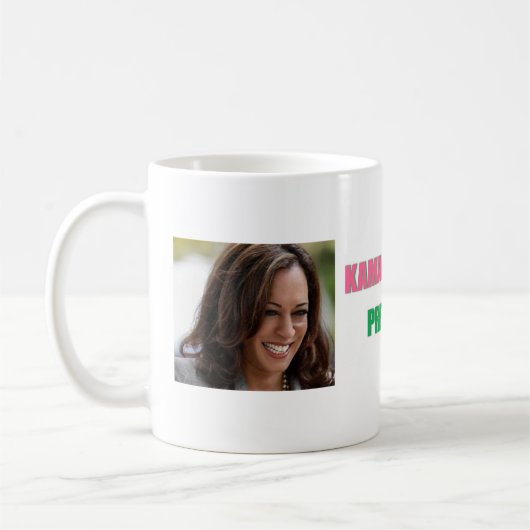 Kamala Harris 2020 ALIAS - Kamala Harris Präsident Kaffeetasse (Links)