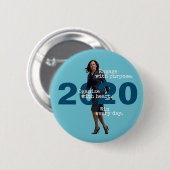 Kamala Harris 2020 Button (Vorne & Hinten)